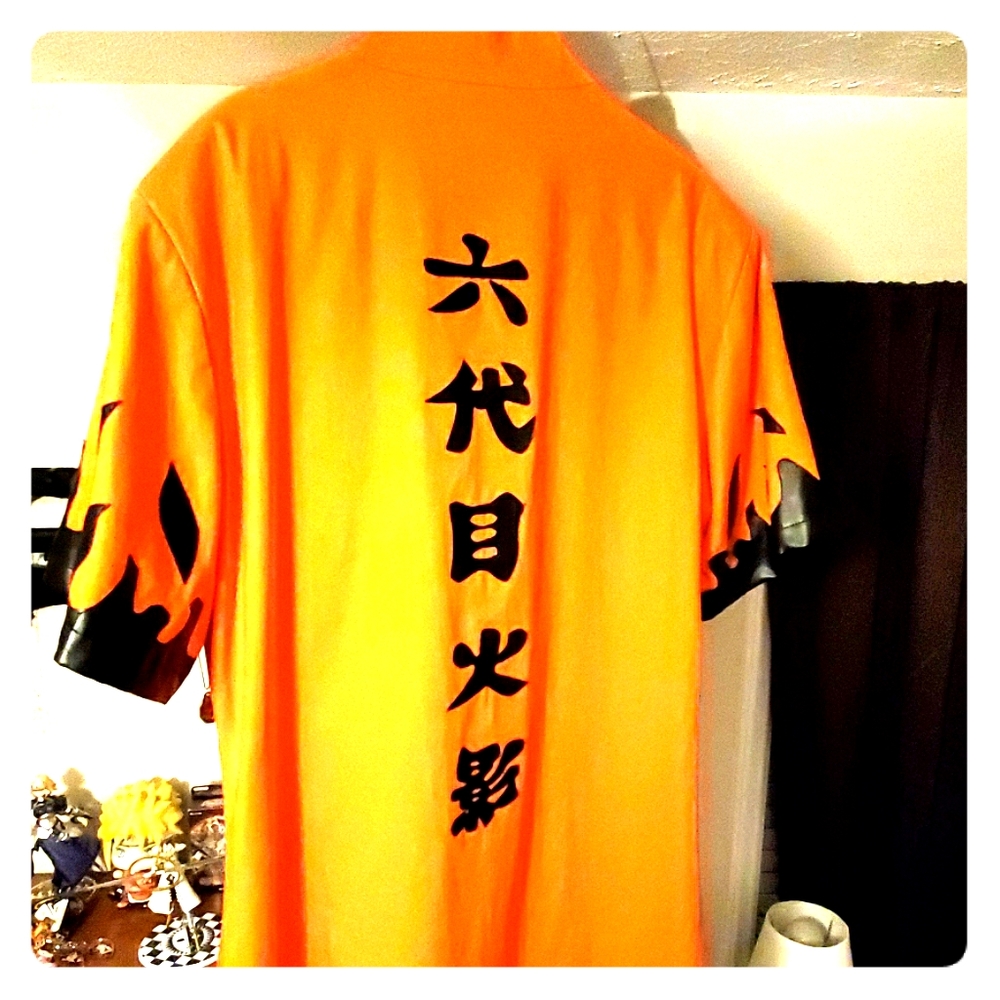 Naruto 6th Hokage fan art coat